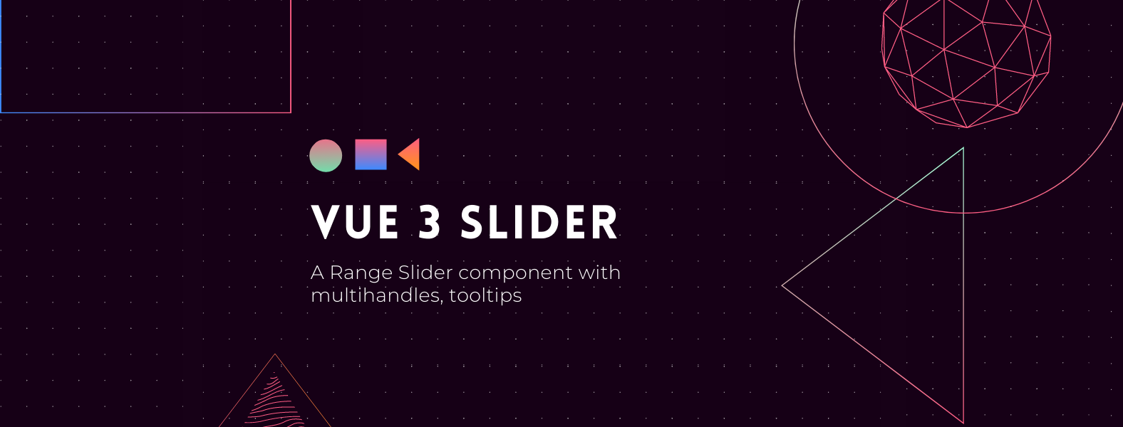 Vue 3 slider Component with Multi Handles & Tooltips